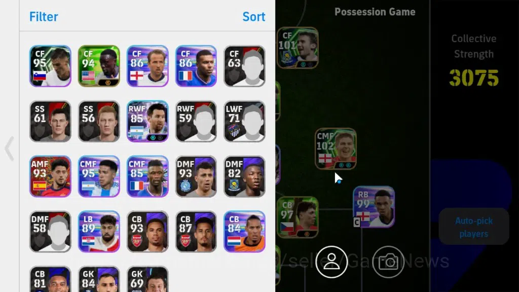 eFootball Accounts Android|Epic Romario,Steven Gerrard,Andriy Shevche image 2