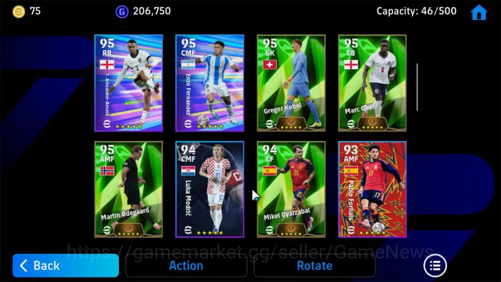 eFootball Accounts Android|Epic Romario,Steven Gerrard,Andriy Shevche image 5