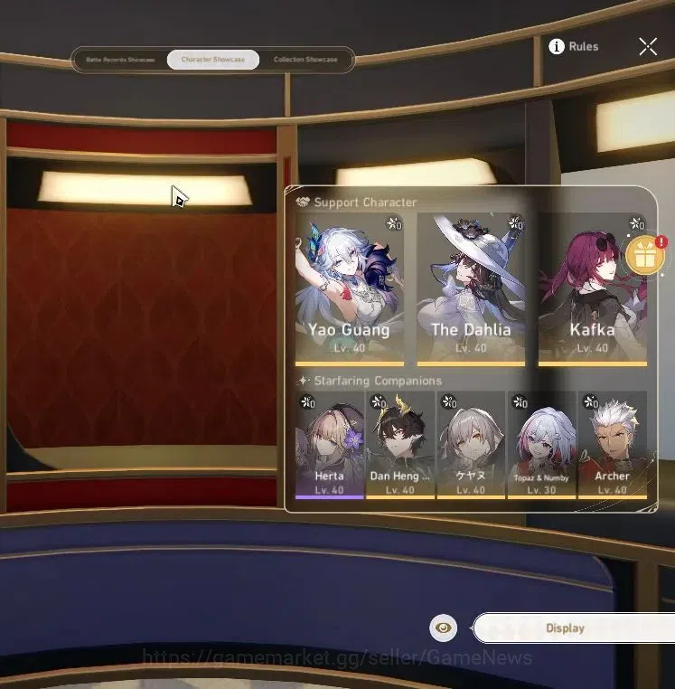 Honkai Star Rail Accounts Asia|TL 30|8 Limited|SW Lv 999,Yao Guang,The Dahli image 2