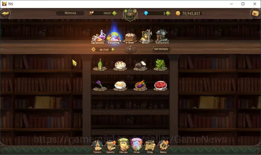 The Seven Deadly Sins: Grand Cross Accounts Global|Chapter 2|640K CC|1 LR+4 UR| Elizabeth,Skul image 11