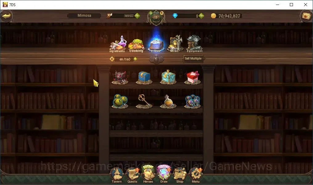 The Seven Deadly Sins: Grand Cross Accounts Global|Chapter 2|640K CC|1 LR+4 UR| Elizabeth,Skul image 12