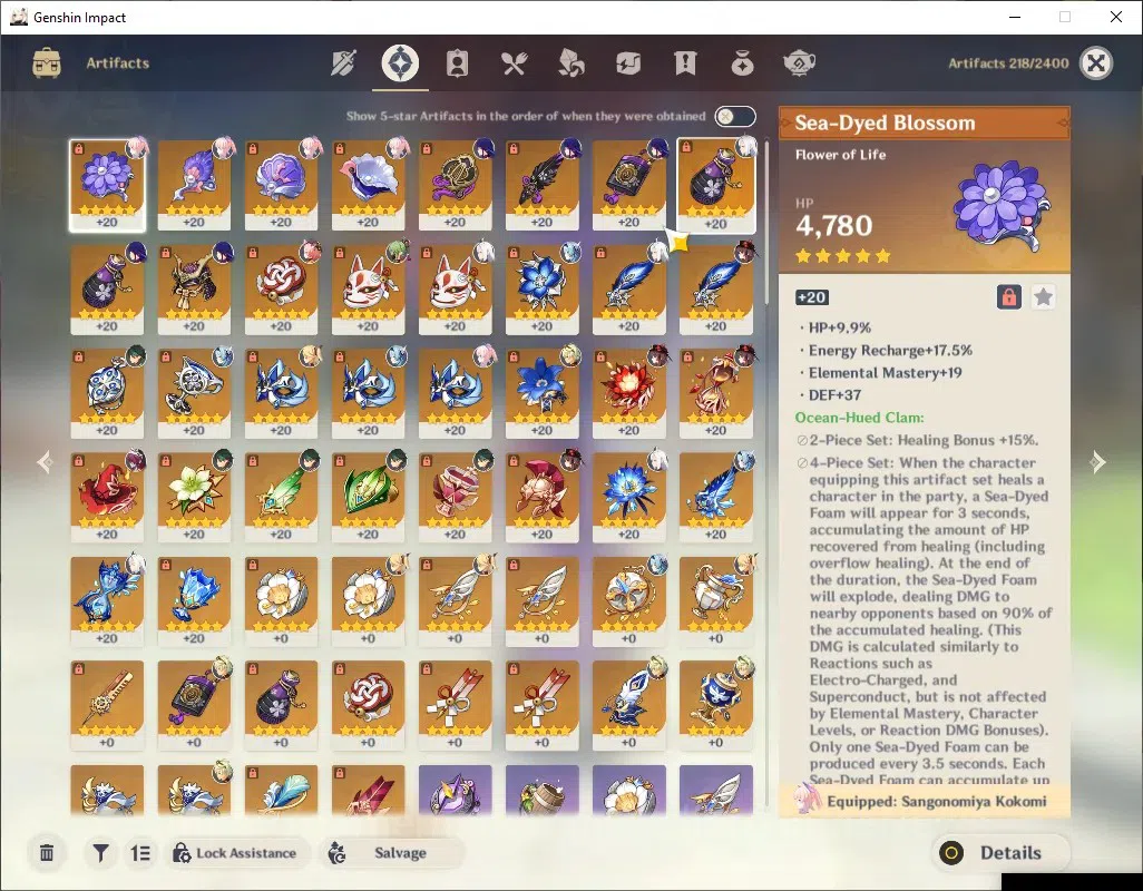 Genshin Impact Accounts ASIA|AR 56|6 Limited + 3 (*5 Weapon)|Eula,Raiden,S image 4