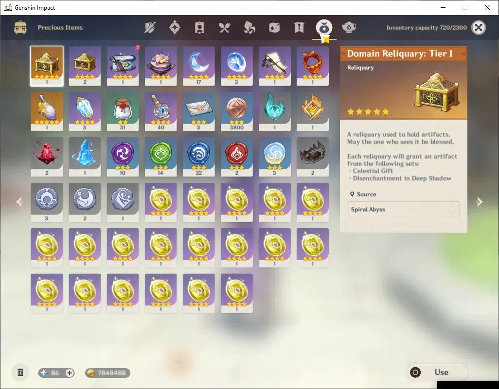 Genshin Impact Accounts ASIA|AR 56|6 Limited + 3 (*5 Weapon)|Eula,Raiden,S image 9