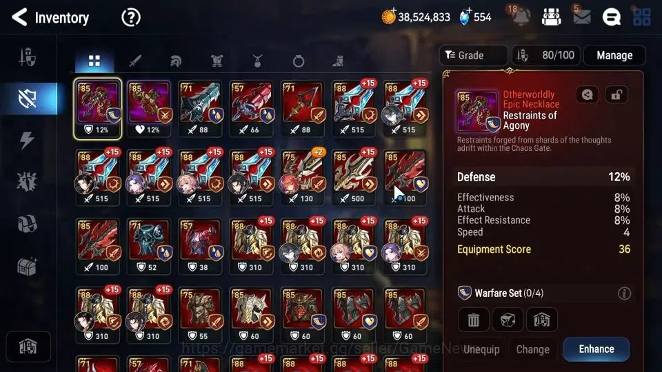 Epic Seven Accounts GLOBAL Unverif|New Era|5 ML(BArunka,Zio,LW Peira)+ image 14