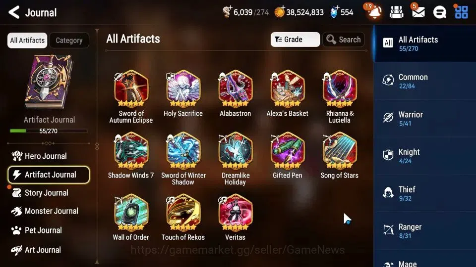 Epic Seven Accounts GLOBAL Unverif|New Era|5 ML(BArunka,Zio,LW Peira)+ image 8