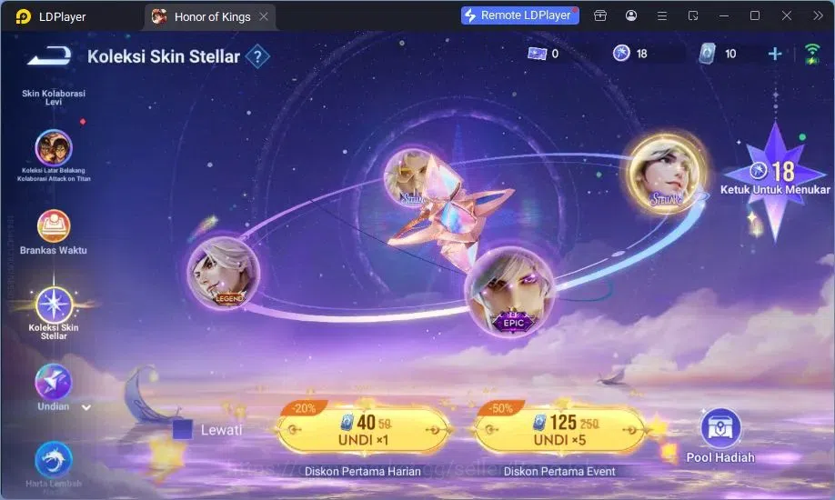 Honor of Kings Accounts Global | 4 Legend Allain, Musashi,Angela,LadySun L image 16