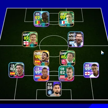 eFootball Accounts Others Android|Power 2786|Big Time Rodri|Epic Eric Cantona,Steven Gerrard,Mark van Bommel|Show Time