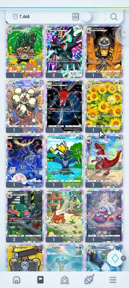 Pokémon TCG Pocket Accounts EN 7,4K Card|142 EX|2 Crown [Mew,Lilligant] 36 Shi image 10