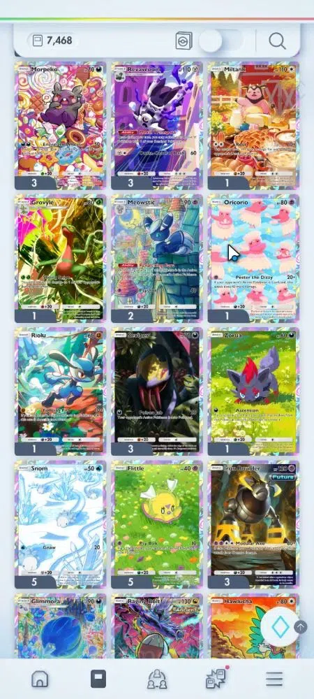 Pokémon TCG Pocket Accounts EN 7,4K Card|142 EX|2 Crown [Mew,Lilligant] 36 Shi image 11