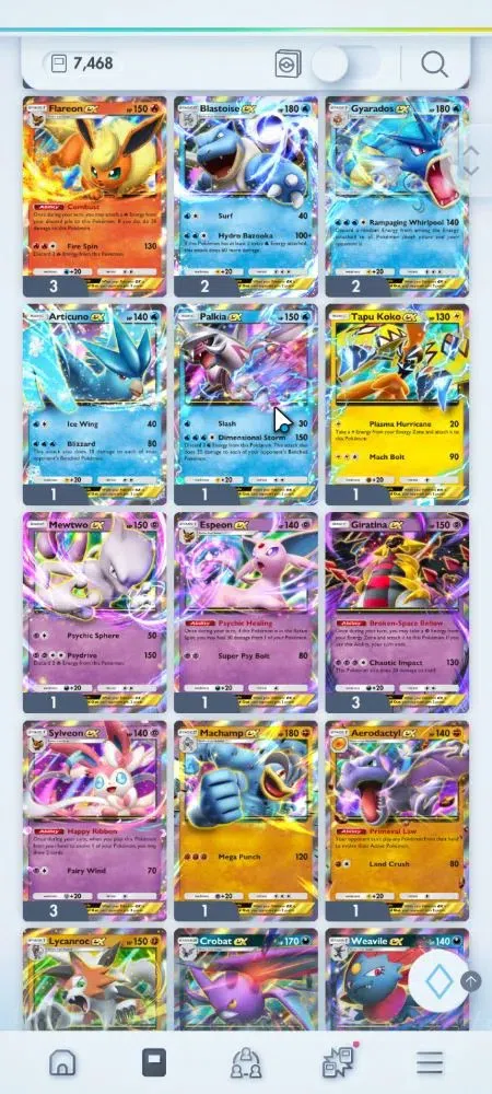 Pokémon TCG Pocket Accounts EN 7,4K Card|142 EX|2 Crown [Mew,Lilligant] 36 Shi image 14