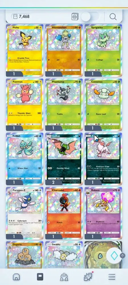 Pokémon TCG Pocket Accounts EN 7,4K Card|142 EX|2 Crown [Mew,Lilligant] 36 Shi image 3