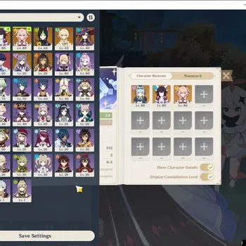 Genshin Impact Accounts Others ASIA|AR 54|3 Limited (Columbina,Ineffa,Linnea) + Standard