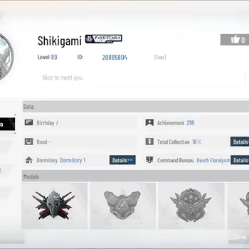 Punishing: Gray Raven Accounts Mid-Game ASIA|Lv.89|Collab:Date A Live,DMC|8 Member Sign|YellowC 3010|BlueC 2045|8 Wpn