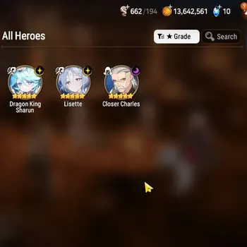 Epic Seven Accounts Limited Hero GLOBAL UnVerif|New Era|3 ML(Lisete,DK Sharun,Closer Charles)+Ruiza,Iseria,Landy,Etc|Poh