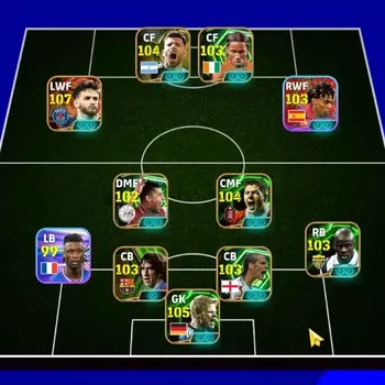 eFootball Accounts Legends & Iconic Players Android|Big Time K. Kvaratskhelia 28 Apr'26|15 Epic Sergio Aguero,Oliver