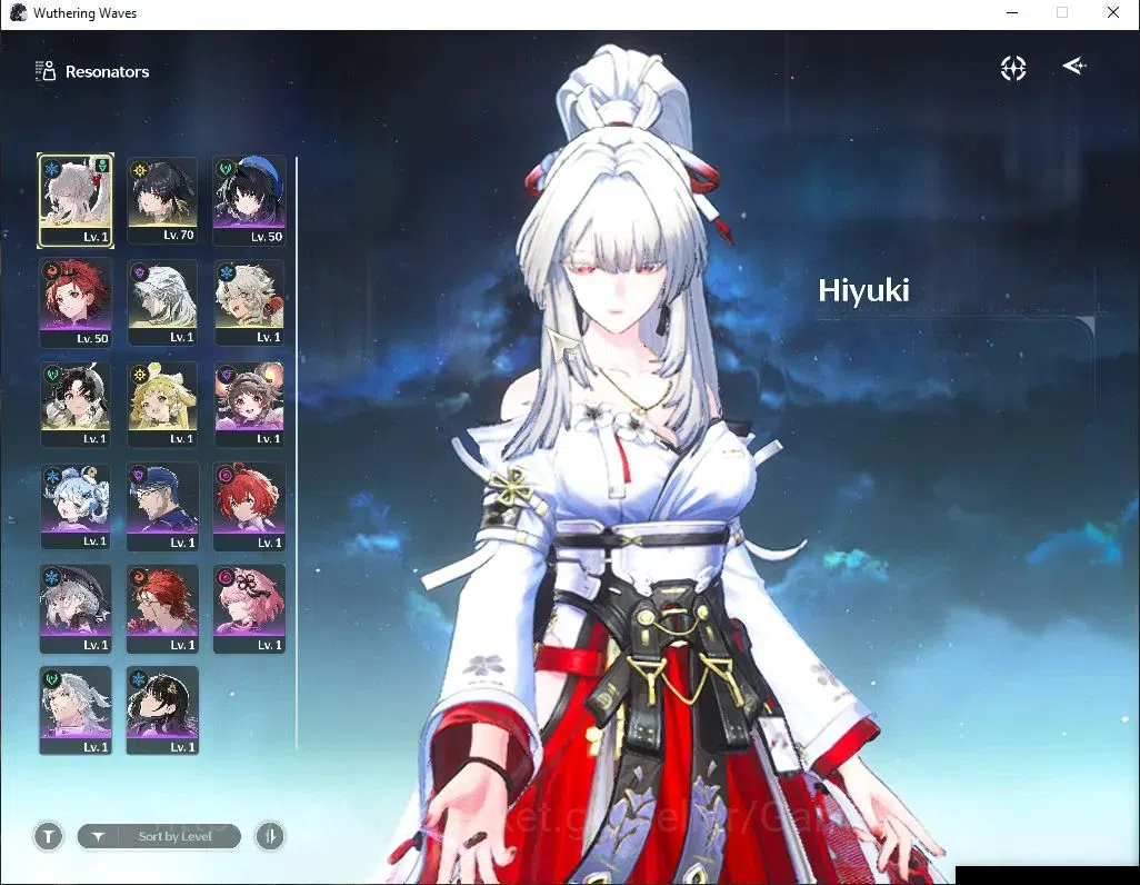 Wuthering Waves Accounts NA | UL 47 | 1 Limited | Hiyuki R5 + Sign | Data B image 2