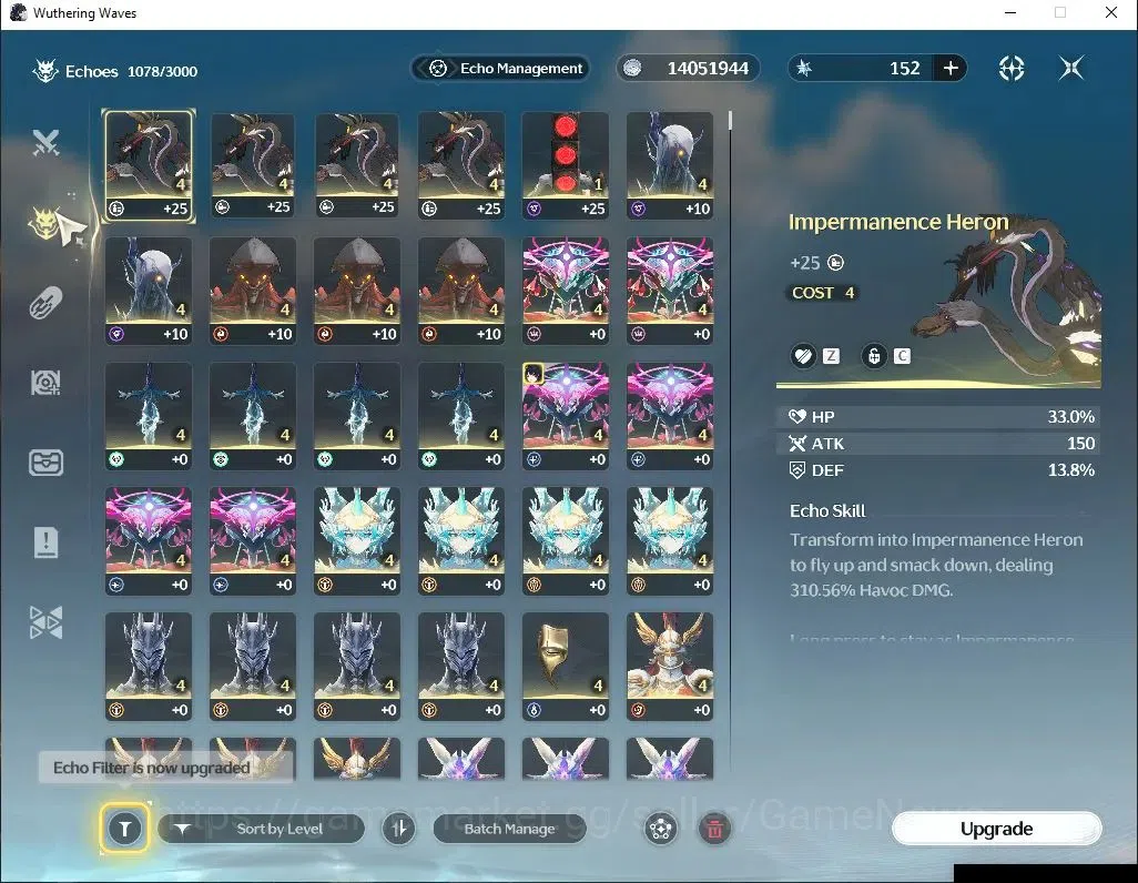 Wuthering Waves Accounts NA | UL 47 | 1 Limited | Hiyuki R5 + Sign | Data B image 6