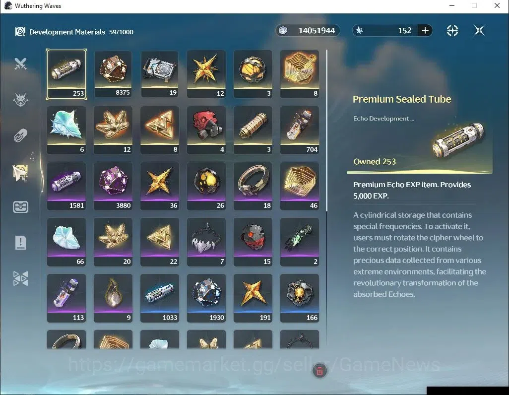Wuthering Waves Accounts NA | UL 47 | 1 Limited | Hiyuki R5 + Sign | Data B image 7