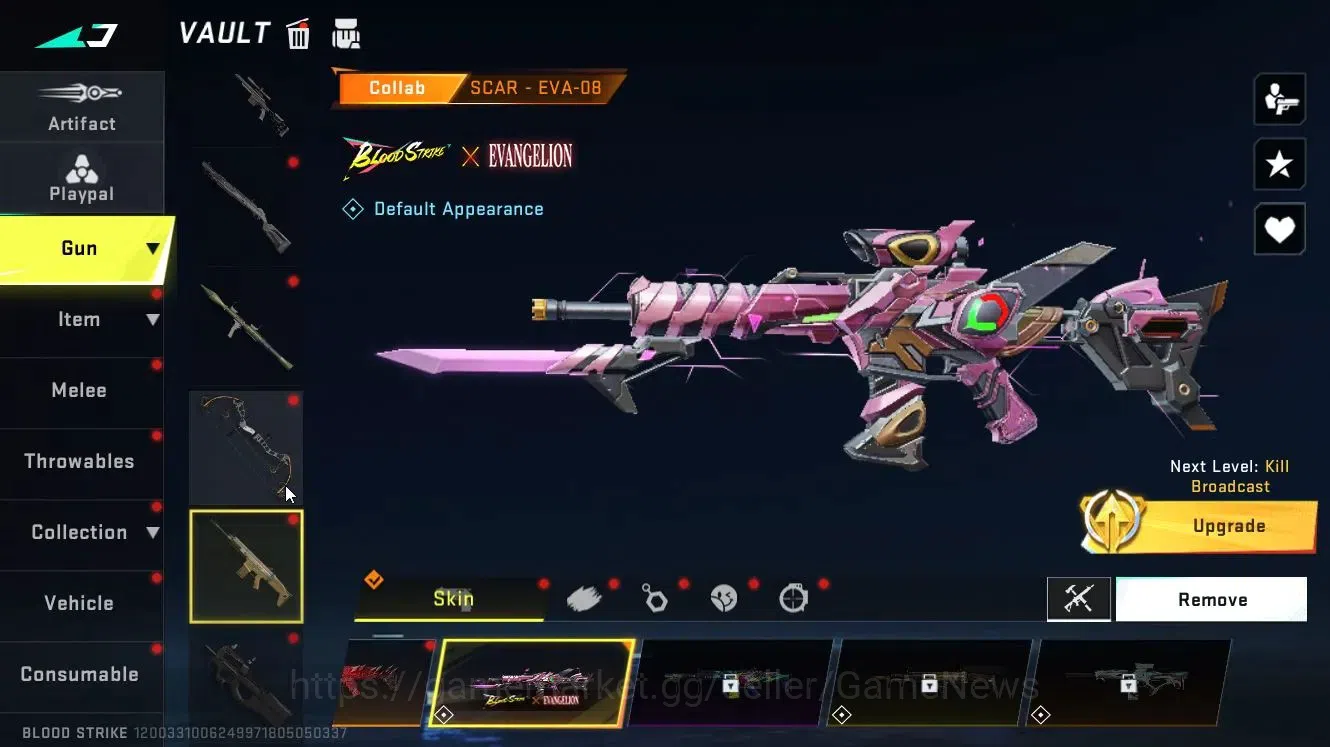 Blood Strike Accounts ASIA|11 ULTRA[ZERO,LUCIAN,VAL,VOLT,P90 Lv3,Galil l image 16