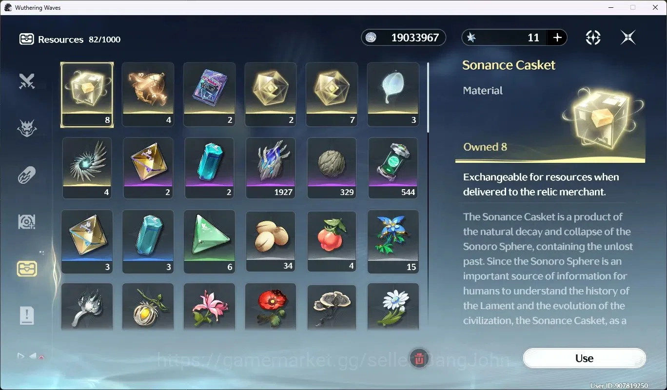 Wuthering Waves Accounts SEA|UL 49|Rank 5|4 Char Limited [Lucy,Shorekeeper, image 13