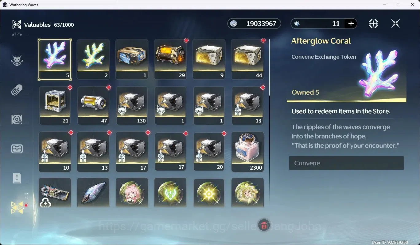 Wuthering Waves Accounts SEA|UL 49|Rank 5|4 Char Limited [Lucy,Shorekeeper, image 15