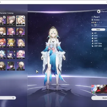 Honkai Star Rail Accounts Others Asia|TL 35|2 Limited Pearl & Archer + 2 Standard Gepard,Yanqing|Female