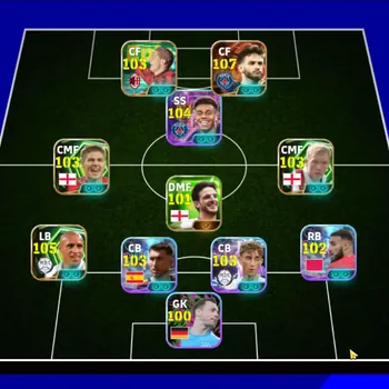 eFootball Accounts Legends & Iconic Players Mobile |PW 3194|BIGT Kvaratskhelia,Epic Carlos Sholes Massaro Gerrard