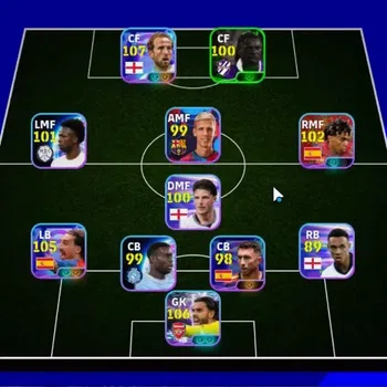 eFootball Accounts Legends & Iconic Players Android|Show Time Harry kane,Marc Cucurella,David Raya,Lionel Messi,Lamine