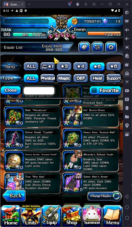 Grand Summoners Accounts GLOBAL | Ascend 7 | S.miyu TW | Chloe TW | Saber T image 15
