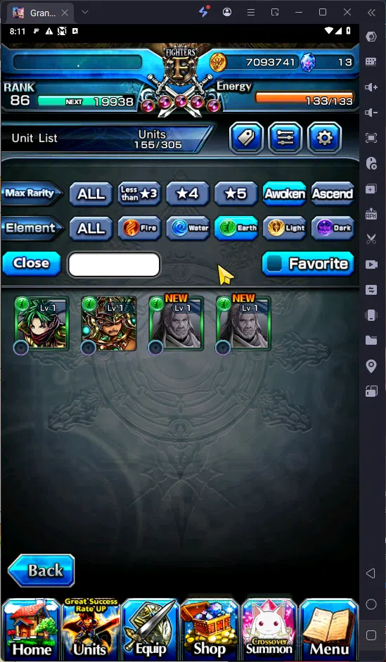 Grand Summoners Accounts GLOBAL | Ascend 7 | S.miyu TW | Chloe TW | Saber T image 6