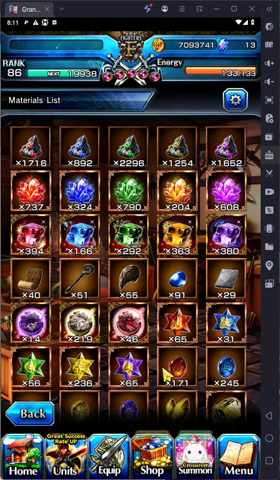 Grand Summoners Accounts GLOBAL | Ascend 7 | S.miyu TW | Chloe TW | Saber T image 9