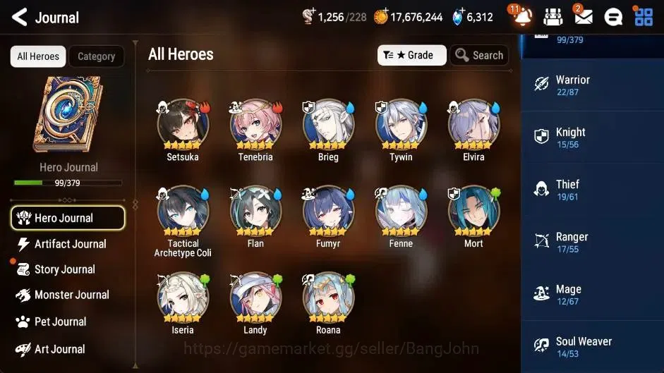 Epic Seven Accounts Global|Best Starter 4 ML(SN Yulha,LW Peira,Arb Vil image 18