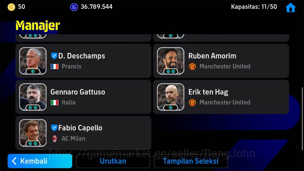 eFootball Accounts Power 3218, old ACC, Rodri Show, Thuram Epic, Grie image 3
