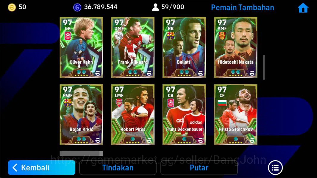 eFootball Accounts Power 3218, old ACC, Rodri Show, Thuram Epic, Grie image 6