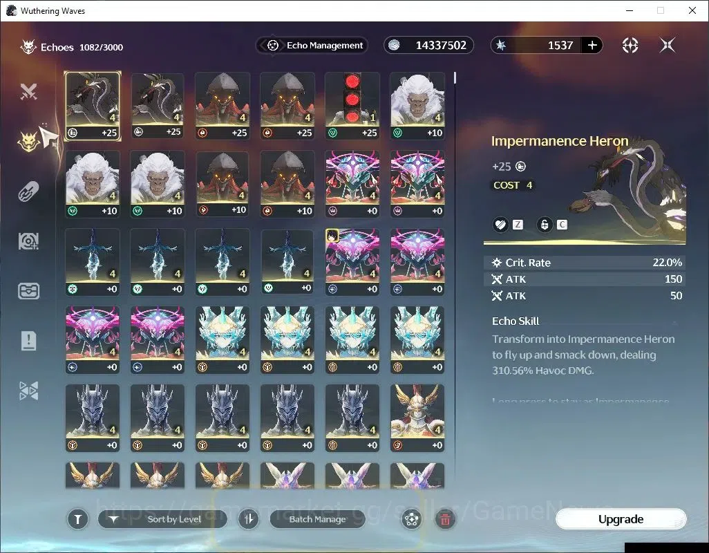 Wuthering Waves Accounts NA |UL 47|2 Limited| Lucy R6+Sign,Rebecca | 121 Lu image 6
