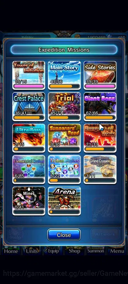 Grand Summoners Accounts Global|Rank 108|2 Sp.Art|13 Ascend|[Sayaka,Emiya,S image 20