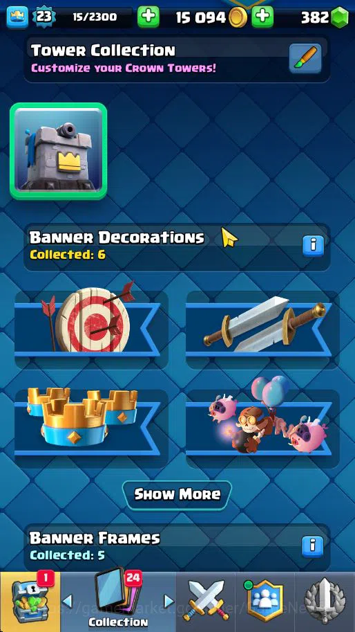 Clash Royale Accounts Lv 23|Trophy 4165|KTL 9|Total Card 72|1 Hero 2 EVO image 3