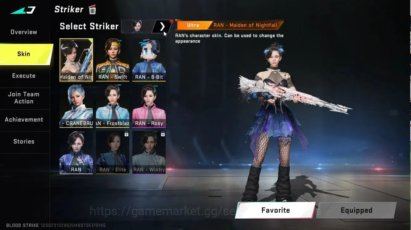 Blood Strike Accounts ASIA|6 ETERNAL[ZERO-Odashadow,AK47 Lv5,M700 Lv3,QB image 12