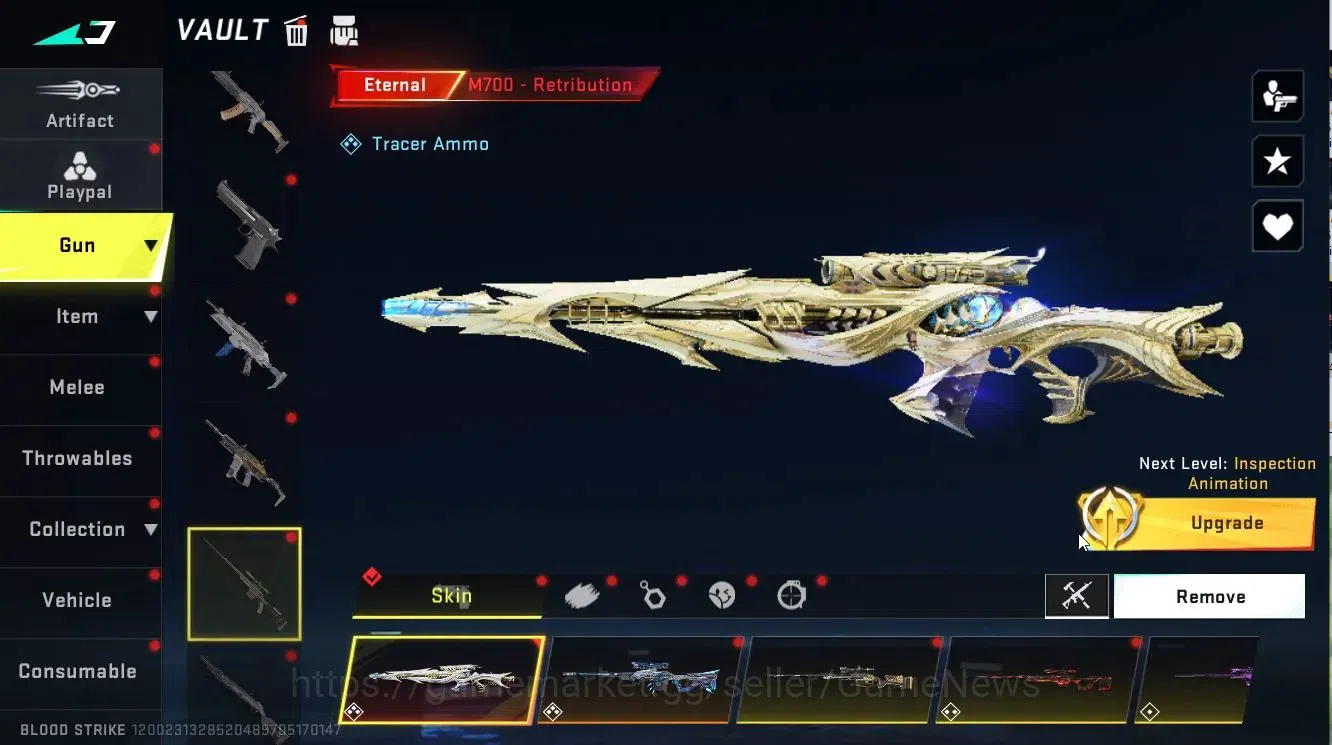 Blood Strike Accounts ASIA|6 ETERNAL[ZERO-Odashadow,AK47 Lv5,M700 Lv3,QB image 19