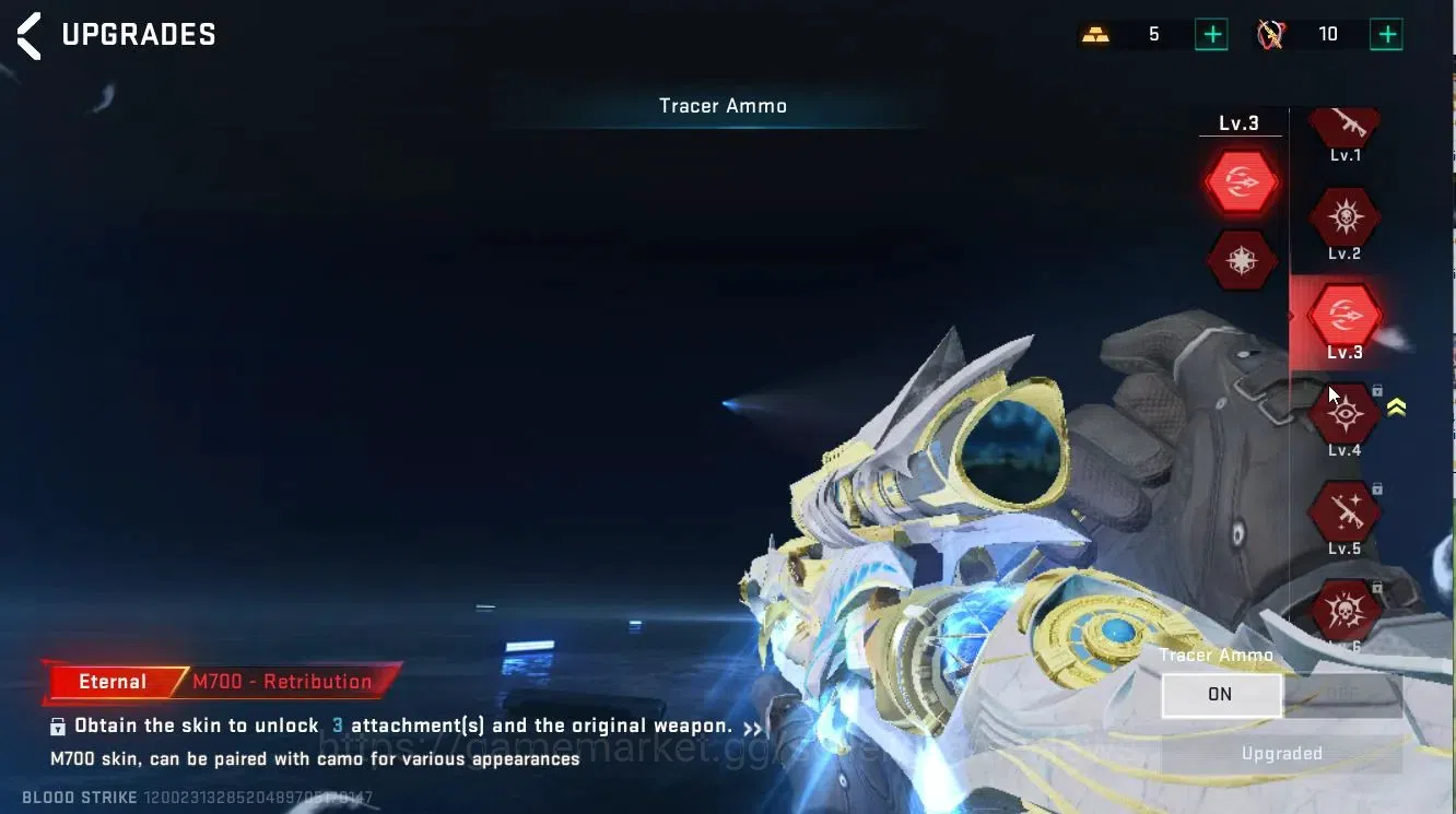 Blood Strike Accounts ASIA|6 ETERNAL[ZERO-Odashadow,AK47 Lv5,M700 Lv3,QB image 20