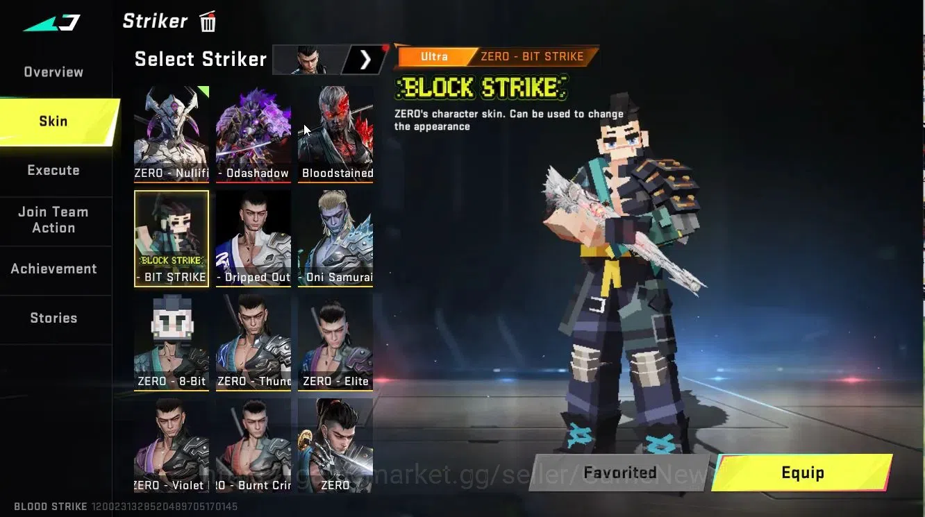 Blood Strike Accounts ASIA|6 ETERNAL[ZERO-Odashadow,AK47 Lv5,M700 Lv3,QB image 6