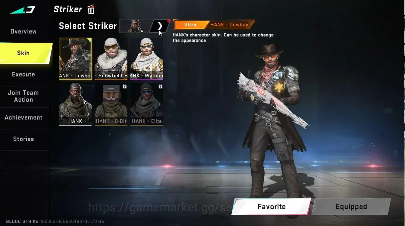 Blood Strike Accounts ASIA|6 ETERNAL[ZERO-Odashadow,AK47 Lv5,M700 Lv3,QB image 7