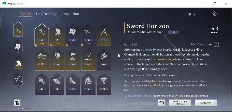 Where Winds Meet Accounts GLOBAL|Lv 95|GS 27K|1 HC|Diff Legend|Lone March|Pe image 7