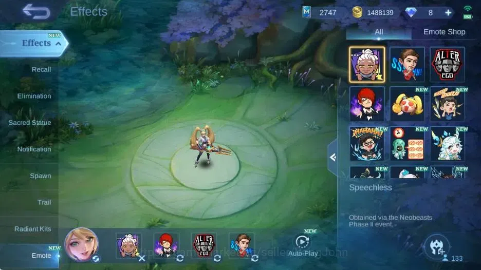 Mobile Legends: Bang Bang Accounts Global|Skin 344|Renowned|KOF Karina ,Saintsaiya Ba image 18