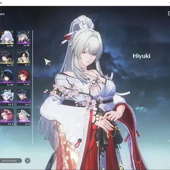 Wuthering Waves Accounts Starter Asia |UL 54|2 Limited (Hiyuki R3 & Mornye)Sign + 2 Standard Verina R1,Jianxin R2|DB Lv