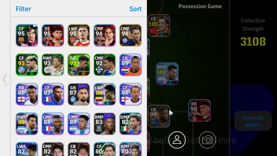 eFootball Accounts Android|Zlatan Ibrahimovic,Mohamed Salah,Ilhan Man image 2