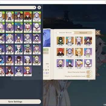 Genshin Impact Accounts Others Asia|AR 46|Semi Prem Neuv|3 Limited +  2(*5 Weapon|Neuvillatte,Citlali,Never|Male MC|Take