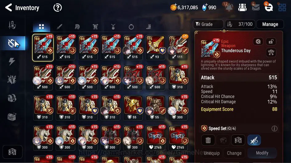 Epic Seven Accounts ASIA Unverif|New Era|2 ML(EW Ludwig, Harsetti)+ Fe image 14