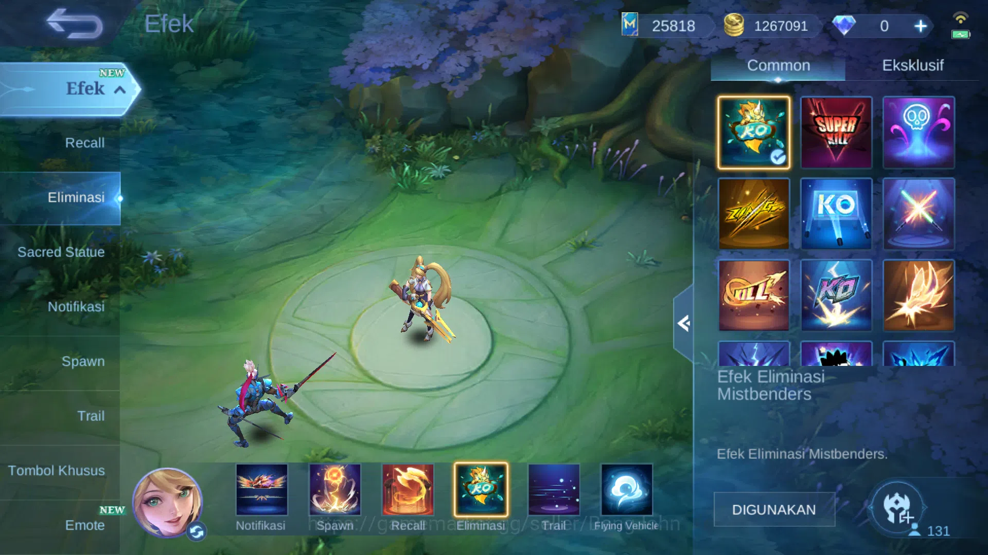 Mobile Legends: Bang Bang Accounts Hero 131 | Skin 484 | Ex Glory 55 | Legend Saber | image 5