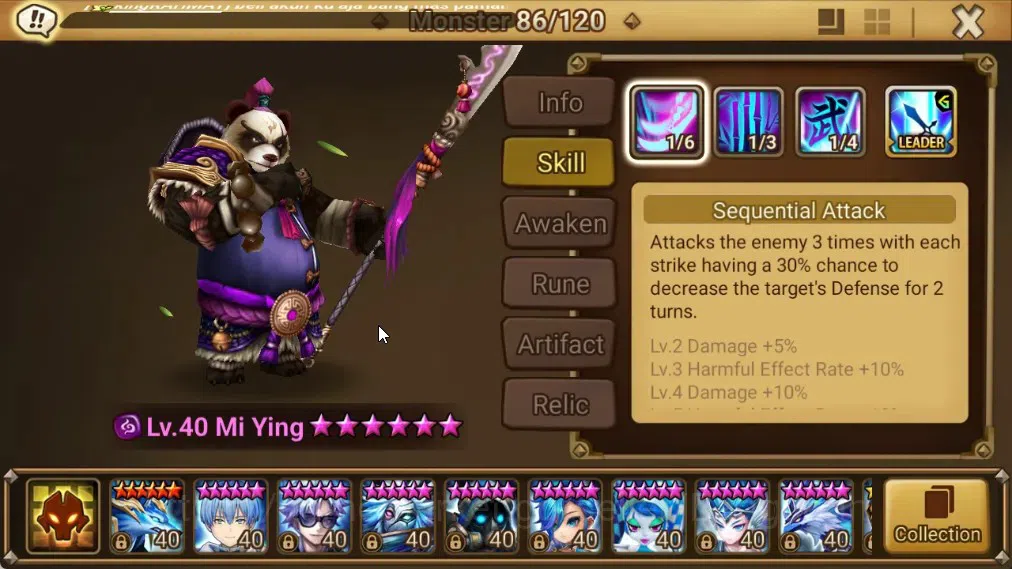 Summoners War: Sky Arena Accounts End-Game ASIA | Lv100 4LND(Dorothy,Azure Dragon Sword Light,Mi Ying,Arella) 36NB5 3